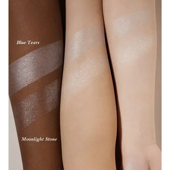 FLOWER KNOWS Shell's Jewel Collection Highlighter Balm BLUE TEARS w/ Charm ~ NIB - Picture 4 of 4